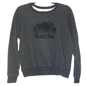 Roots Black Sweater
